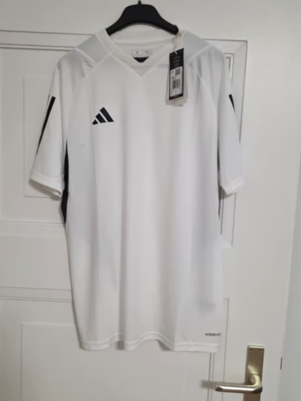 Adidas Tiro 24 Jersey — White, Size M